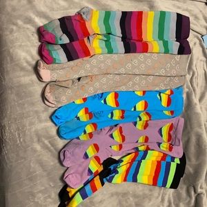 Lot of 5 compression socks